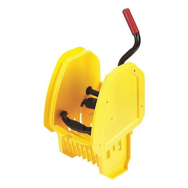 10 to 32 oz WaveBrake Down Press Mop Wringer, Yellow, Plastic