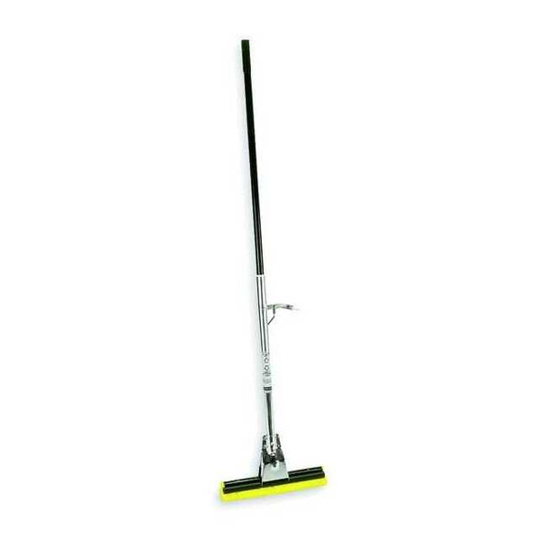 Rubbermaid Commercial Sponge Wet Mop, Snap On Connection, Yellow FG643500BRNZ