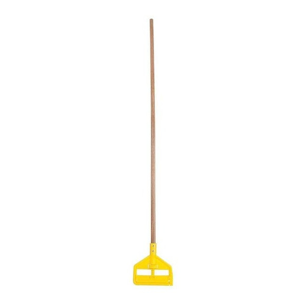 Rubbermaid Commercial 60" Slide On Wet Mop Handle, Wood FGH116000000