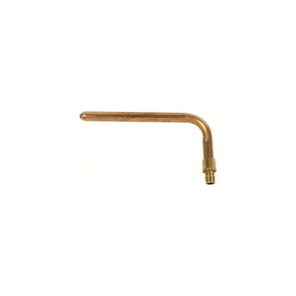 Uponor Elbow, Brass, Barbed 1/2 in, 1/2 in LF2865050