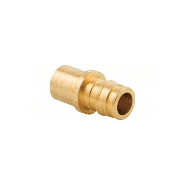 Uponor Strt,Brass;Copper,Barbed1/2",Cup1/2" LF4515050