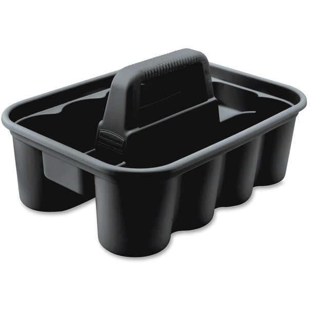 Rubbermaid Commercial Deluxe Cart Caddy 315488BLACT