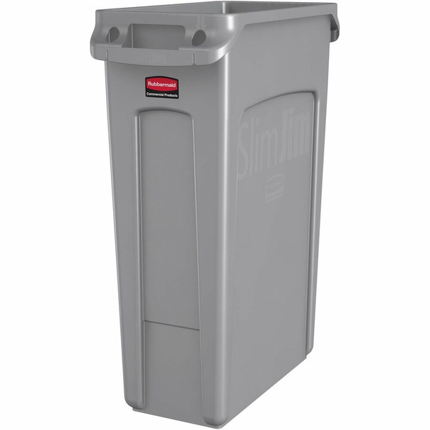 Rubbermaid Commercial Slim Jim Waste Container 354060GY
