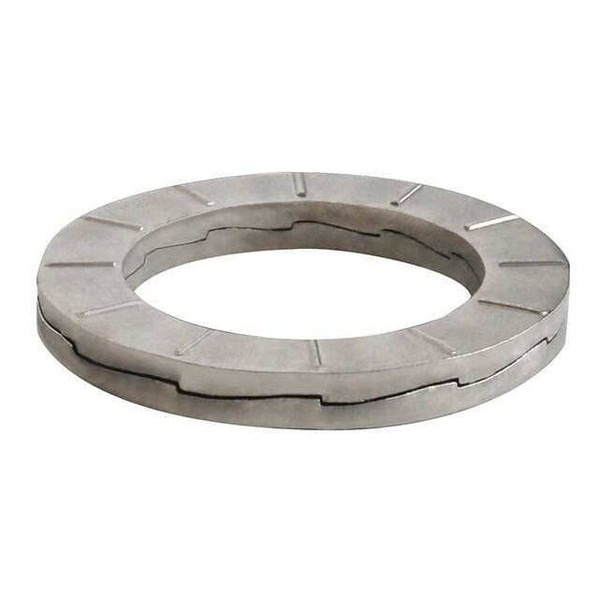 Wedge Lock Washer, For Screw Size 3/8 in Stainless Steel, Plain Finish, 200 PK