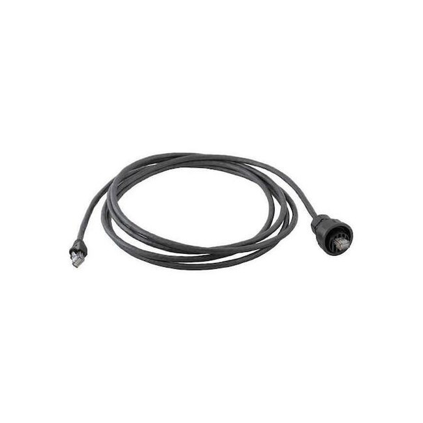 Hubbell Premise Wiring Ethernet Cable,Cat 6,Black,15 ft. HI615AE