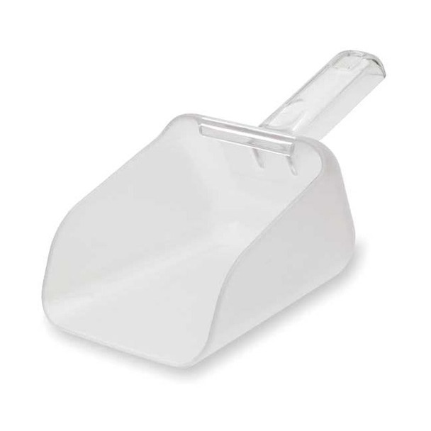 Rubbermaid Commercial Storage Bin Scoop,Size 32 Oz,Clear FG9F7500CLR