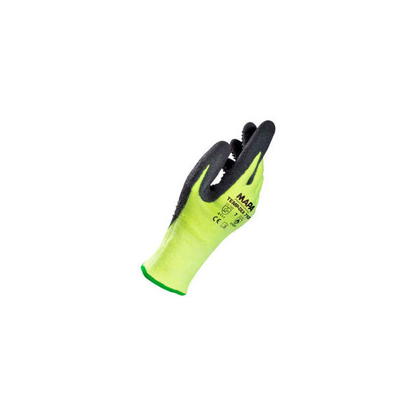 MAPA  Temp-Dex 710 Nitrile Palm Coated Thermal Gloves w/ Dots Light Weight 1 Pai
