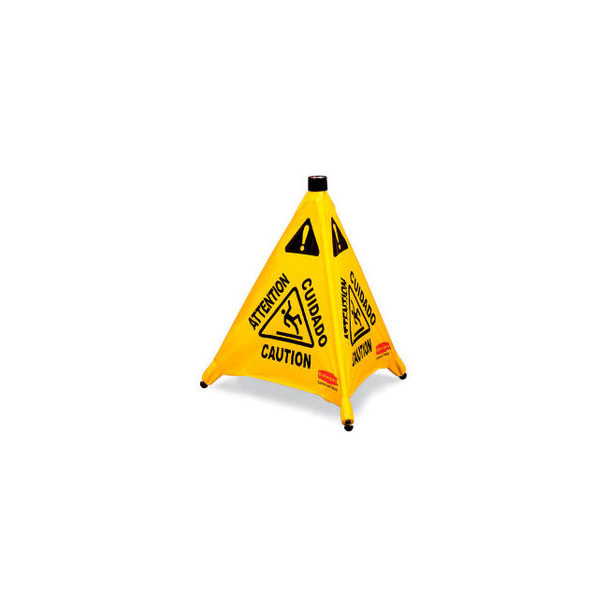 Rubbermaid Pop-Up Safety Cone 9S00 - Caution - 20""