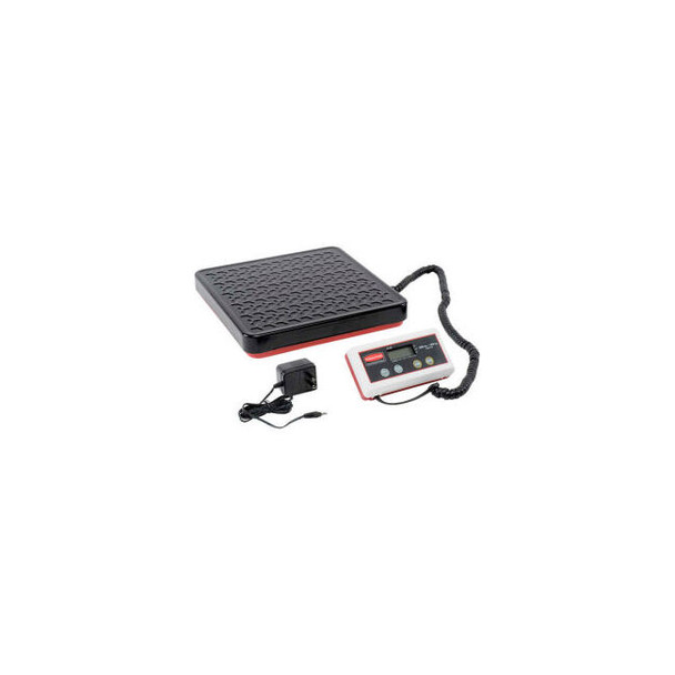 Pelouze FG404088 Digital Receiving Scale with Remote Display 400lb x 0.5lb Black