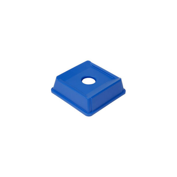 Rubbermaid Square Bottle & Can Recycling Lid Blue