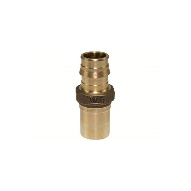 Uponor Strt, Brass, Barbed 3/4", Press-fit 3/4" LFP4507575