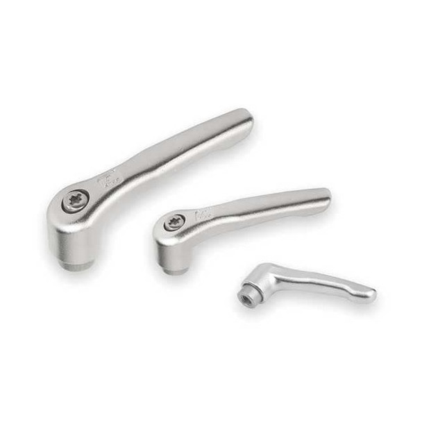 Adjustable Handle, Size: 2 1/4-20, Entirely Stainless Steel, Electropolished
