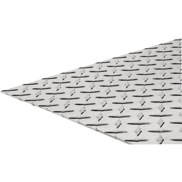 Hillman SteelWorks 0.100 In. x 24 In. x 24 In. Aluminum Tread Plate 11252