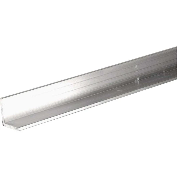 Hillman SteelWorks 1/8 In. x 1-1/4 In. x 8 Ft. Aluminum Angle 11371