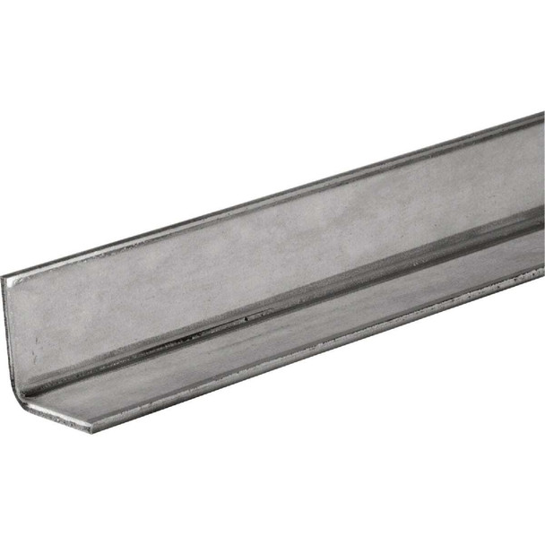 Hillman SteelWorks 1 In. x 1 In. x 3 Ft. 14 ga Zinc-Plated Angle 11098