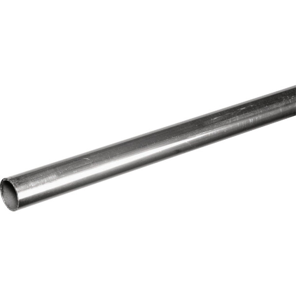 Hillman SteelWorks 1 In. x 8 Ft. Bright Aluminum Round Tube 11481
