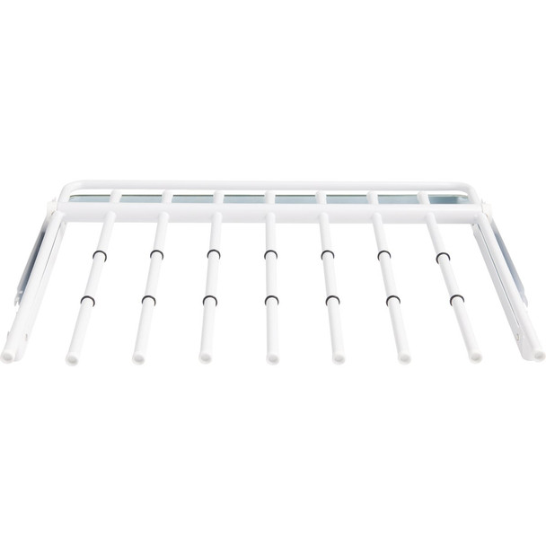 Rubbermaid Configurations White Sliding Pants Rack FG3J0602WHT