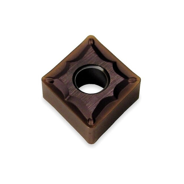 Diamond Turning Insert, Diamond, 4, CNMG, 1, Carbide Pack of 10