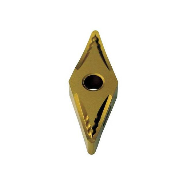 Diamond Turning Insert, Diamond, 3, VNMG, 1, Carbide Pack of 10