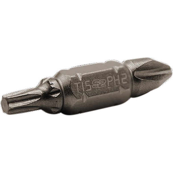 T15 X PH2 DOUBLE ENDED BIT - 1/4'' DR. BTK101