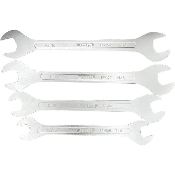 5 PC. LARGE FLAT WRENCH EXTENSION SET , SAE, OPEN END, INCLUDES: 13/16’’ - 1-1/4’’ SFW200