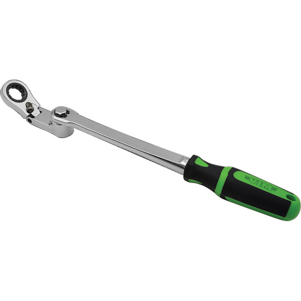 17MM 100T FLEX HEAD 360 SWIVEL RATCHETING WRENCH - WORKS WITH 3/8'' X 17MM SOCKETS FRWS617