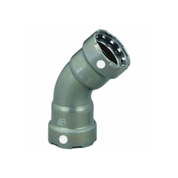 Viega Elbow, Steel, Press-fit 2", Press-fit 2" 84360