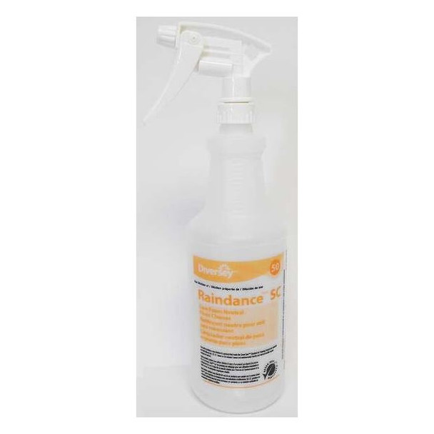 Tolco 32 oz. Clear, Preprinted Trigger Spray Bottle, PK12 130270