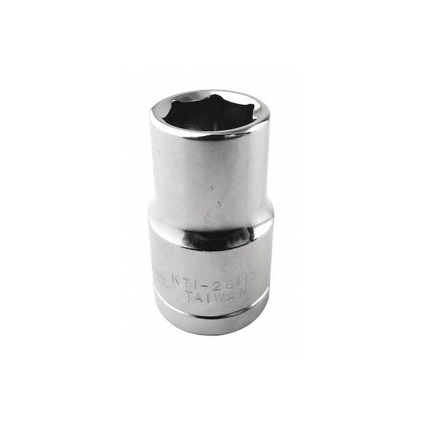 1/2 in Drive, 13mm Metric, Socket, 6 Points, 1/2 in. Dr,13mm Hex Pack of 6