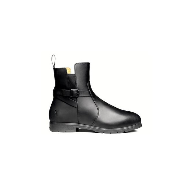 Xena Women's 6-Inch Work Boot, 7 1/2 M, Black, FN-02 FN-02