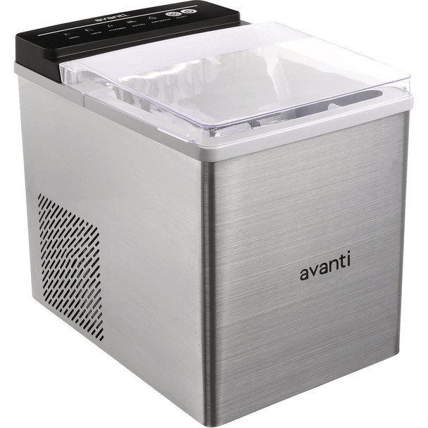 Avanti 33 Lb. Stainless Steel Portable Countertop Bullet Ice Maker AVIM333S-IS