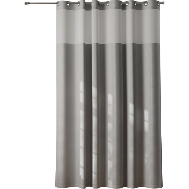 Zenna Home 71x74 Grey Instacurtain ZFRKDNGY