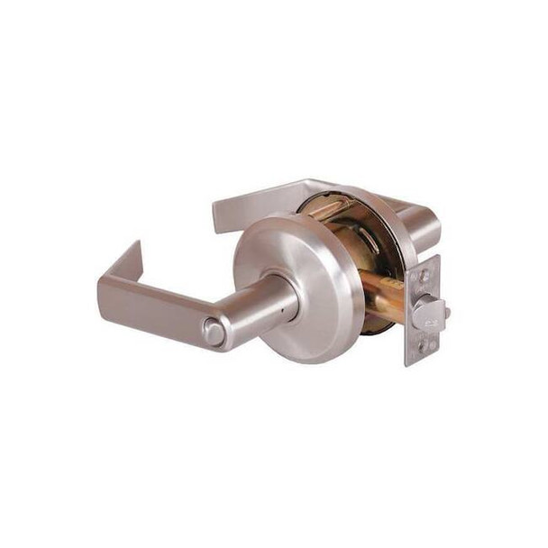 Dormakaba Door Lever Lockset, Satin Nickel QCL260E619S4478SSCKD