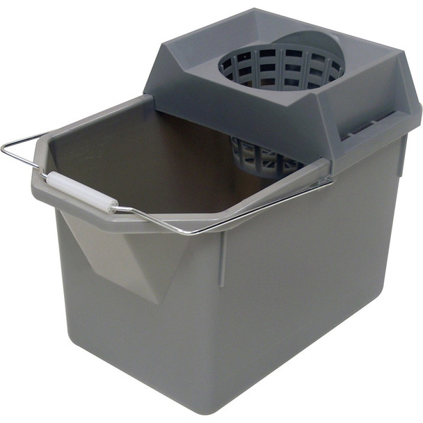 Rubbermaid Commercial WaveBrake Pail/Mop Strainer 619400STLCT
