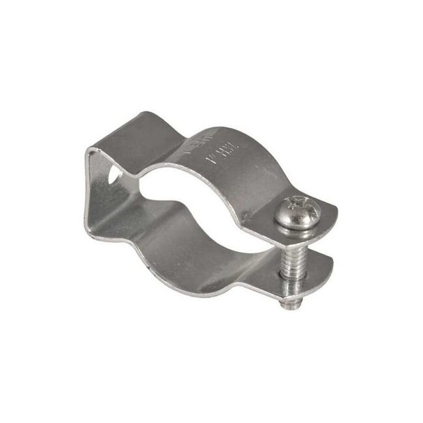 Raco Hanger, Conduit; EMT; Pipe Use, 2 in, Steel, Galvanized 2058TH
