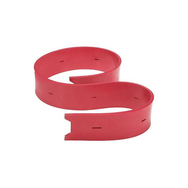 Tennant Rear Squeegee Blade,Rubber,Red 4045375
