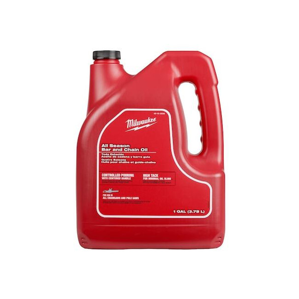 Milwaukee Tool Bar and Chain Oil,1 gal 49-16-2838