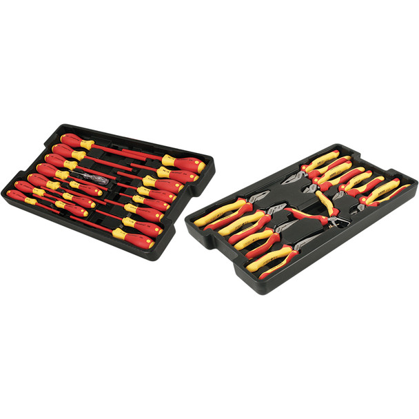 28 Piece Insulated Pliers-Cutters and Screwdriver Set 32989