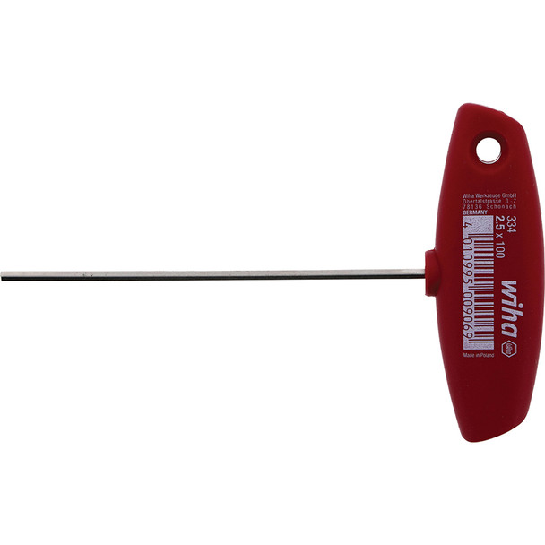 Classic Grip Hex Metric T-Handle 2.5mm 33402