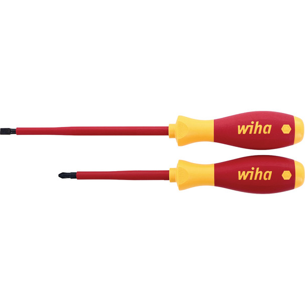 2 Piece Insulated Slotted and Phillips Screwdriver Set 33532