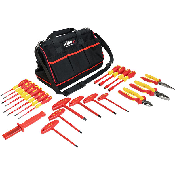 22 Piece Insulated Pliers-Cutters and Screwdriver Set 32973