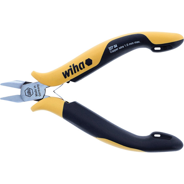 Electronic  ESD Safe Precision Tapered Head Flush Cutters With Hollow Ground Back 32704