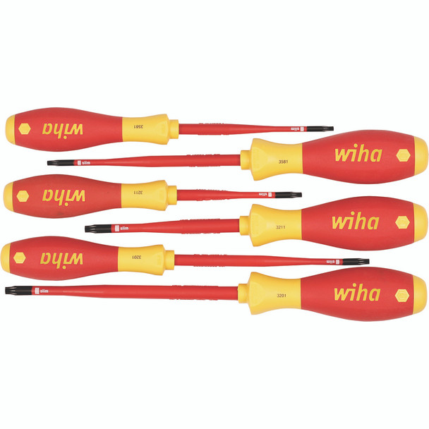 6 Piece Insulated Security Torx Screwdriver Set 32596