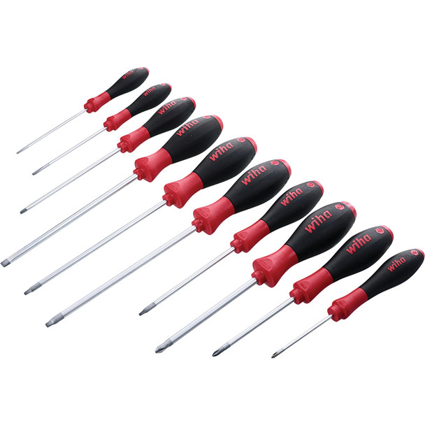 10 Piece SoftFinish Phillips and Square Screwdriver Set 30290