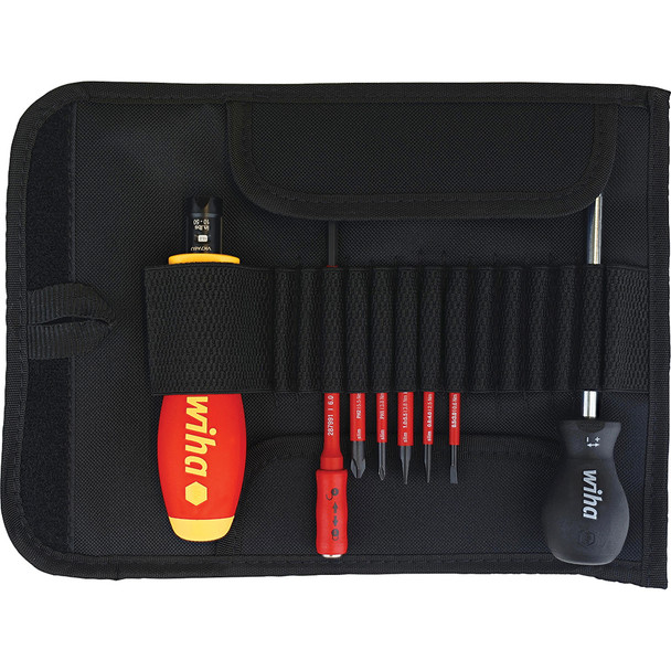 8 Piece Insulated TorqueVario-S (10-50 In/lbs) and SlimLine Blade Set 28791
