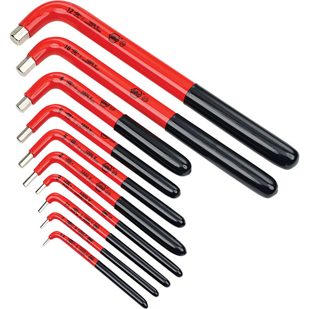 10 Piece Insulated Hex Metric L-Key Set 13693