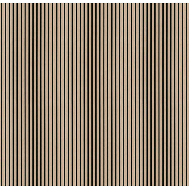 MSI 9-1/2 In. x 94-1/2 In. Blonde Acoustic Wood Slat Paneling (4-Pack)