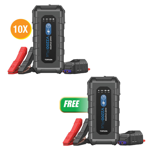 Buy (10) TOP-V2200PLUS and Get (1) TOP-V2200PLUS-FREE V2200PLUSP
