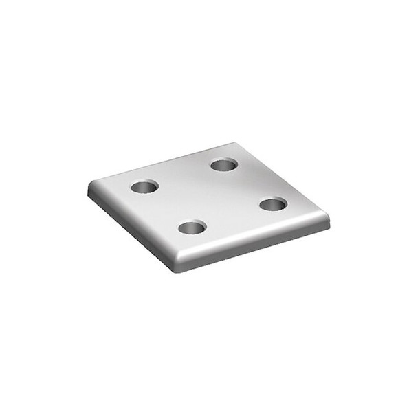 Fath JoiningPlate,Aluminum,Gray,4mm,38mm 093VA4040