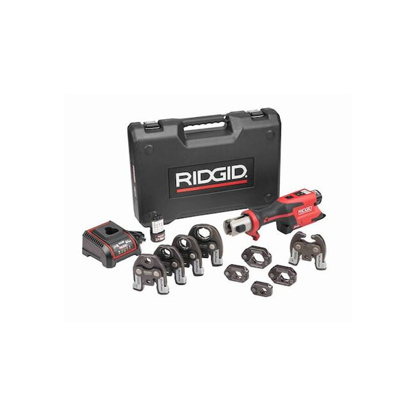 Ridgid RP 251 Compact Cordless Press Tool Kit, For 1/2 in to 1-1/2 in 12 V 78208